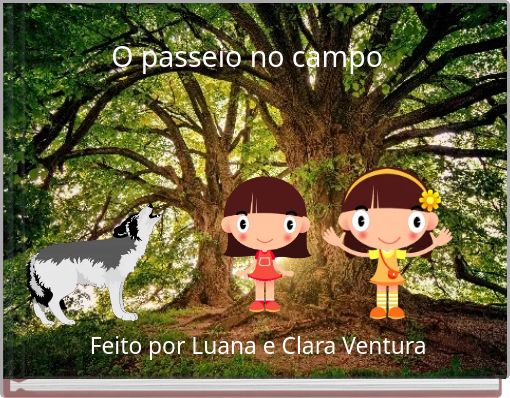 Front cover of 'O passeio no campo' 
