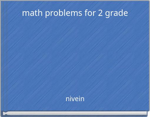 math problems for 2 grade