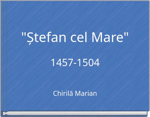 "Ștefan cel Mare"