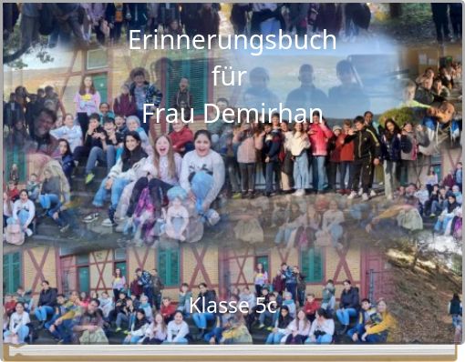 Erinnerungsbuch für Frau Demirhan