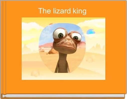 Front cover of 'The lizard king ' 