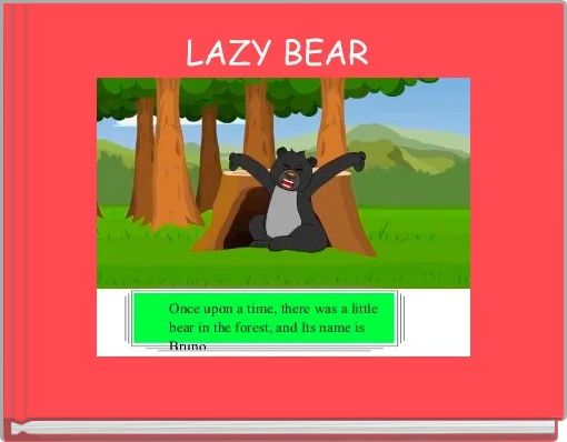 Book Cover for: LAZY BEAR 