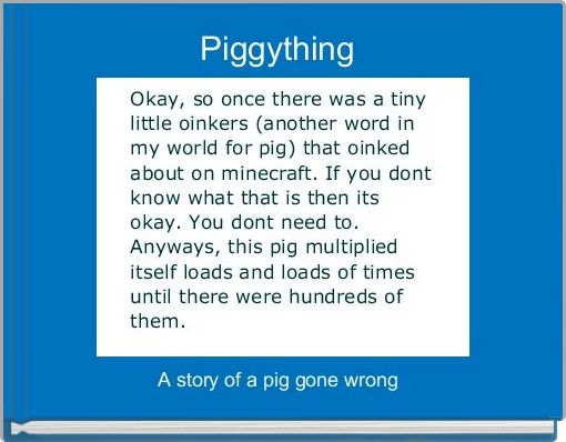 Piggything 