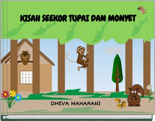 Book Cover for: KISAH SEEKOR TUPAI DAN MONYET