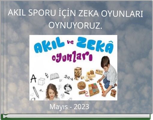 AKIL SPORU İÇİN ZEKA OYUNLARI OYNUYORUZ.
