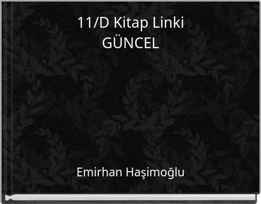 11/D Kitap Linki GÜNCEL