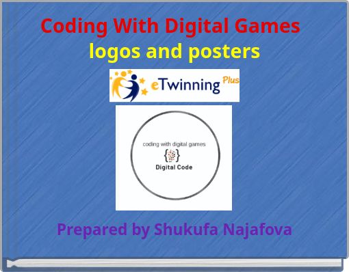 Book Cover for: Coding With Digital Games logos and posters