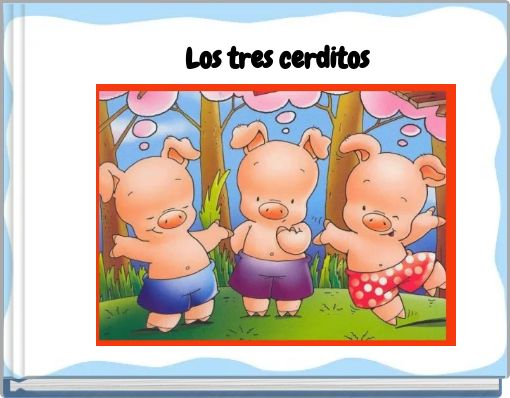 Front cover of 'Los tres cerditos' 