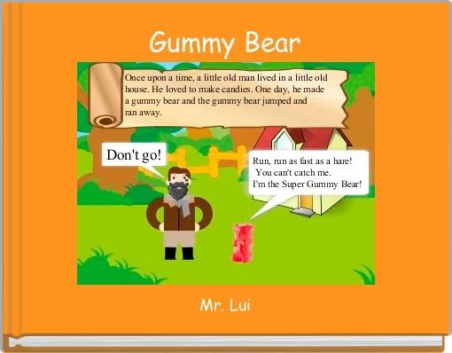 Front cover of 'Gummy Bear' 