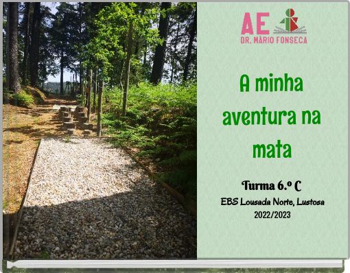 Front cover of 'A minha aventura na mata' 