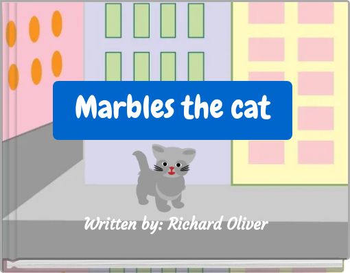 Front cover of 'Marbles the cat' 