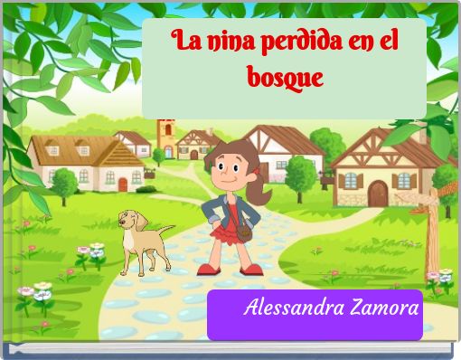 La nina perdida en el bosque