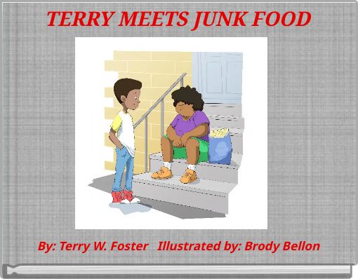 Book Cover for: TERRY MEETS JUNK FOOD