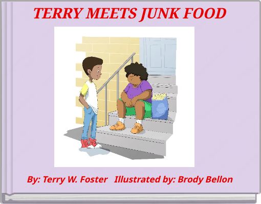 Book Cover for: TERRY MEETS JUNK FOOD