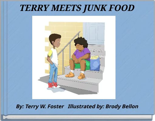 Front cover of 'TERRY MEETS JUNK FOOD' 