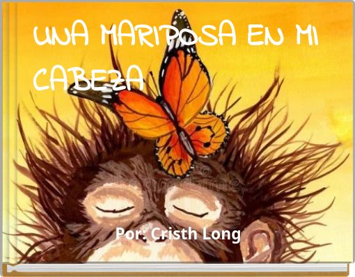 Front cover of 'UNA MARIPOSA EN MI CABEZA' 