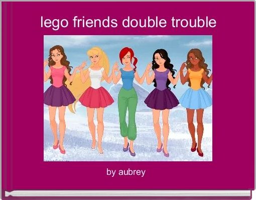Front cover of 'lego friends double trouble ' 