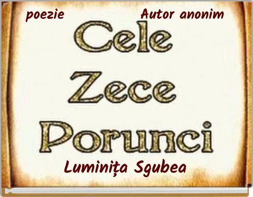 poezie Autor anonim Luminița Sgubea