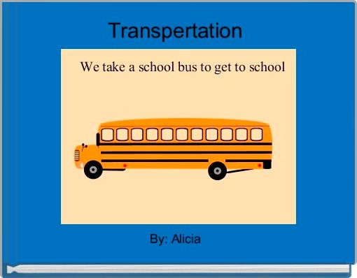 Front cover of 'Transpertation ' 