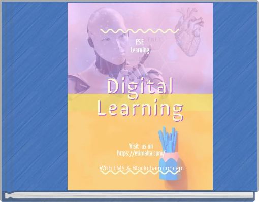 With LMS & Blockchain concept