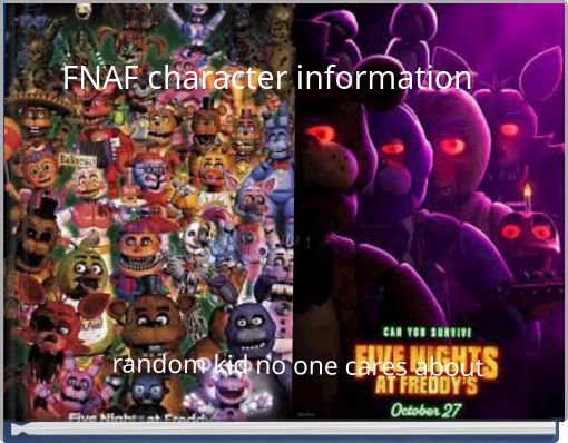 FNAF character information