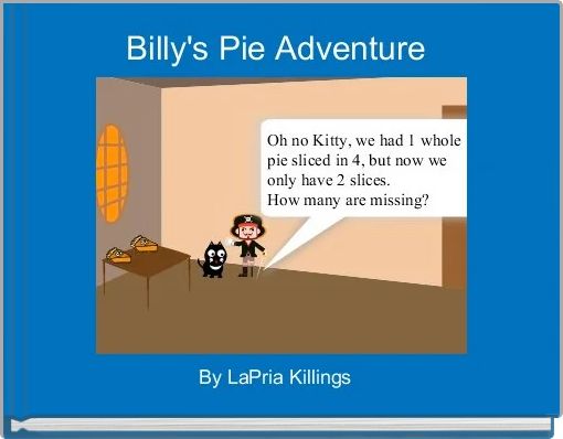 Front cover of 'Billy's Pie Adventure ' 