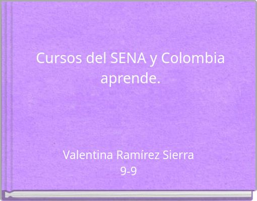 Cursos del SENA y Colombia aprende.