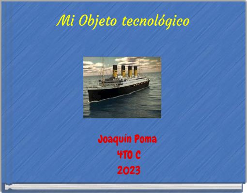 Mi Objeto tecnológico