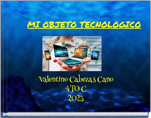 Front cover of 'MI OBJETO TECNOLOGICO' 