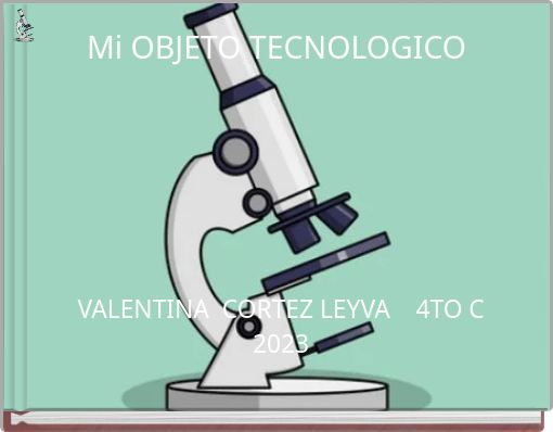 Front cover of 'Mi OBJETO TECNOLOGICO' 