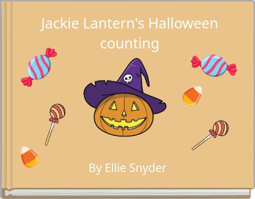 Jackie Lantern's Halloween counting