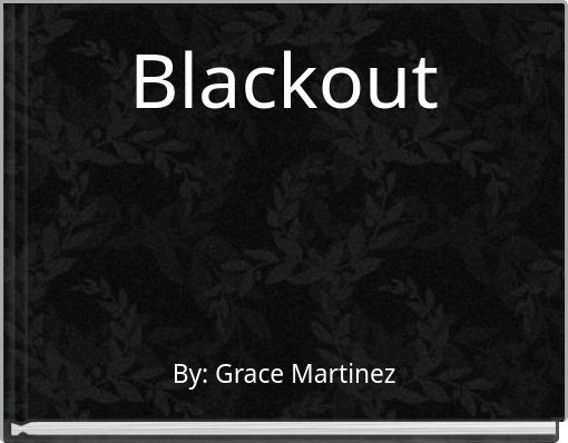 Front cover of 'Blackout' 