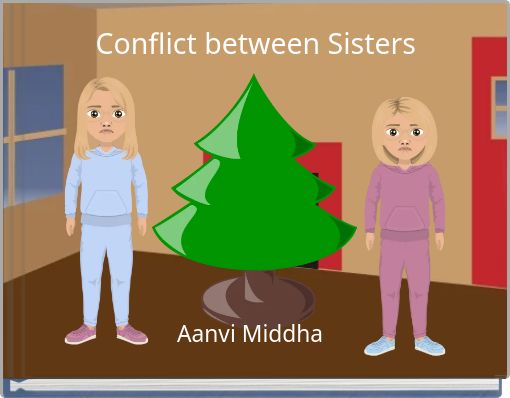 Front cover of 'Conflict between Sisters' 