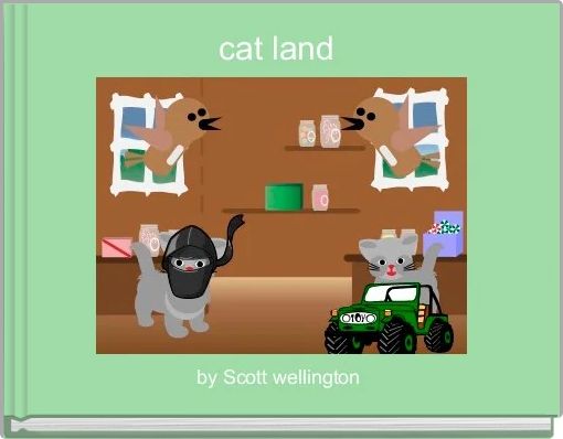 Front cover of 'cat land ' 