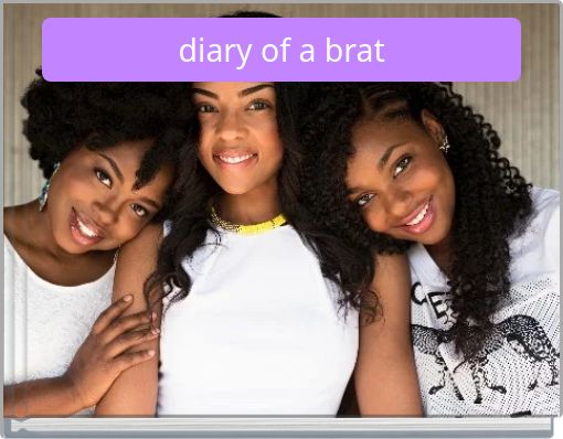 Book Cover for: diary of a brat