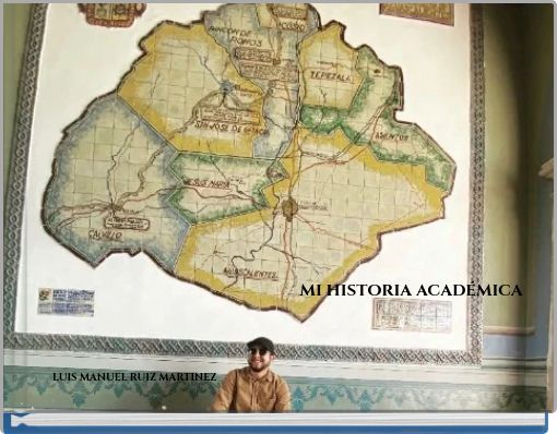 Front cover of 'MI HISTORIA ACADÉMICA' 