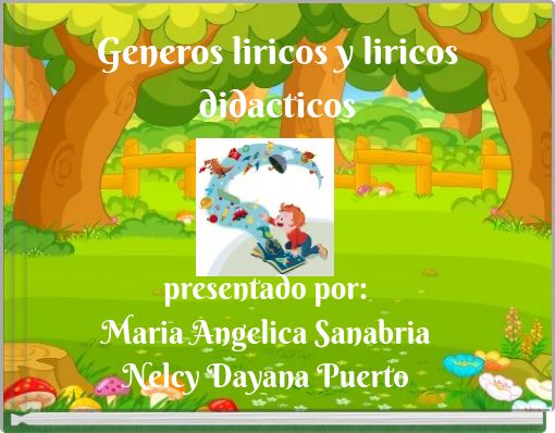 Generos liricos y liricos didacticos