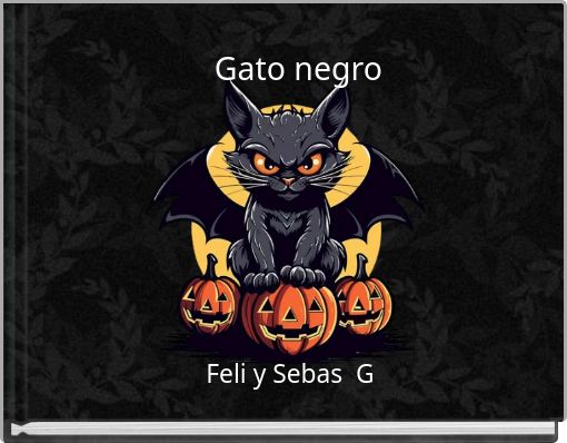 Front cover of 'Gato negro' 