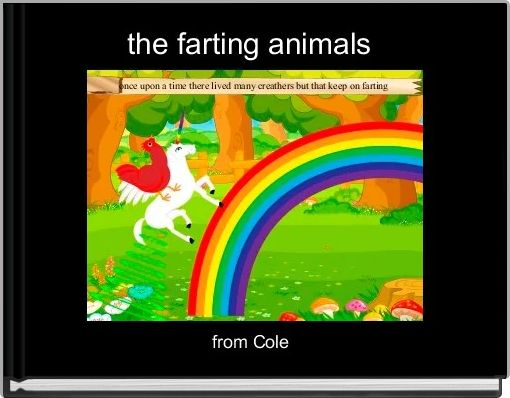 Front cover of 'the farting animals ' 