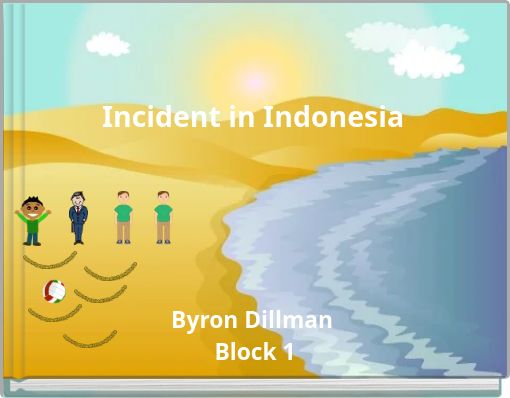 Front cover of 'Incident in Indonesia' 