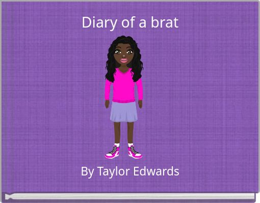 Front cover of 'Diary of a brat' 