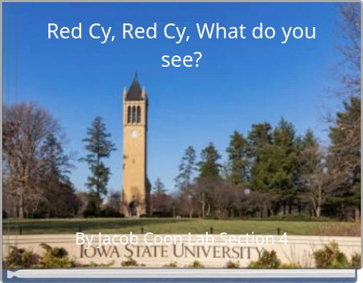 Red Cy, Red Cy, What do you see?