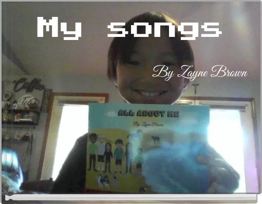 Front cover of 'My songs' 