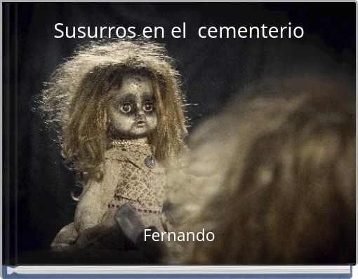 Front cover of 'Susurros en el cementerio' 