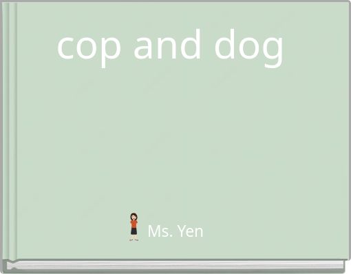 cop and dog