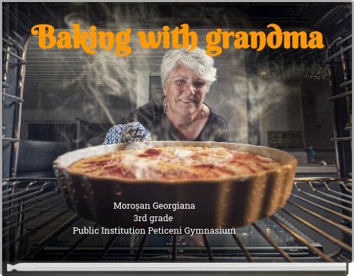 Baking with grandma