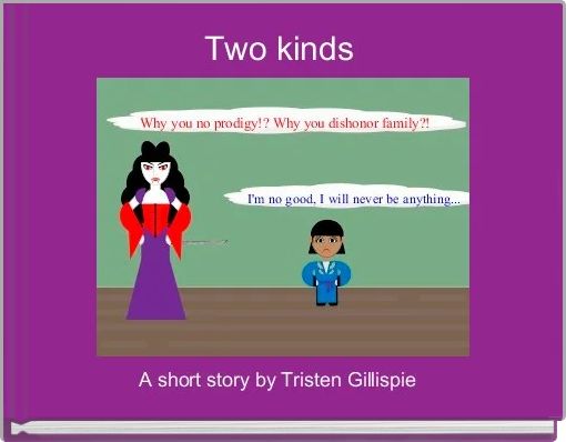 Front cover of 'Two kinds ' 