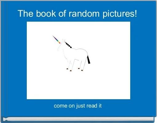 Front cover of 'The book of random pictures! ' 