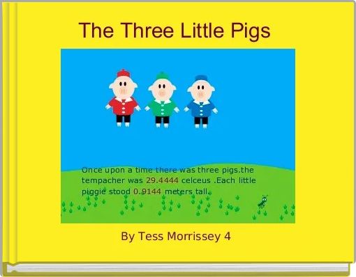 Front cover of 'The Three Little Pigs ' 