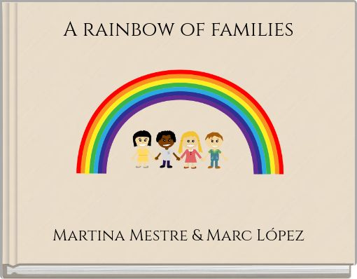 Front cover of 'A rainbow of families' 